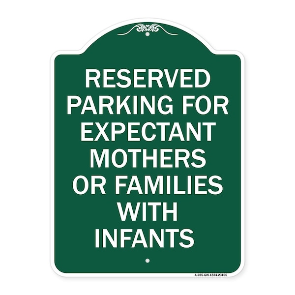 Reserved Parking for Expectant Mothers or Families with Infants, A-DES-GW-1824-23106